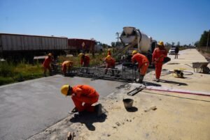 Obras viales importantes en Río Cuarto.